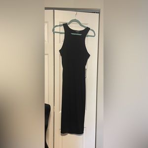 Express black tank knit dress size M NWT
